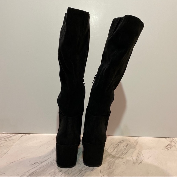 Charles Charles David Harbor Black Heeled Boot 9M - Picture 3 of 12